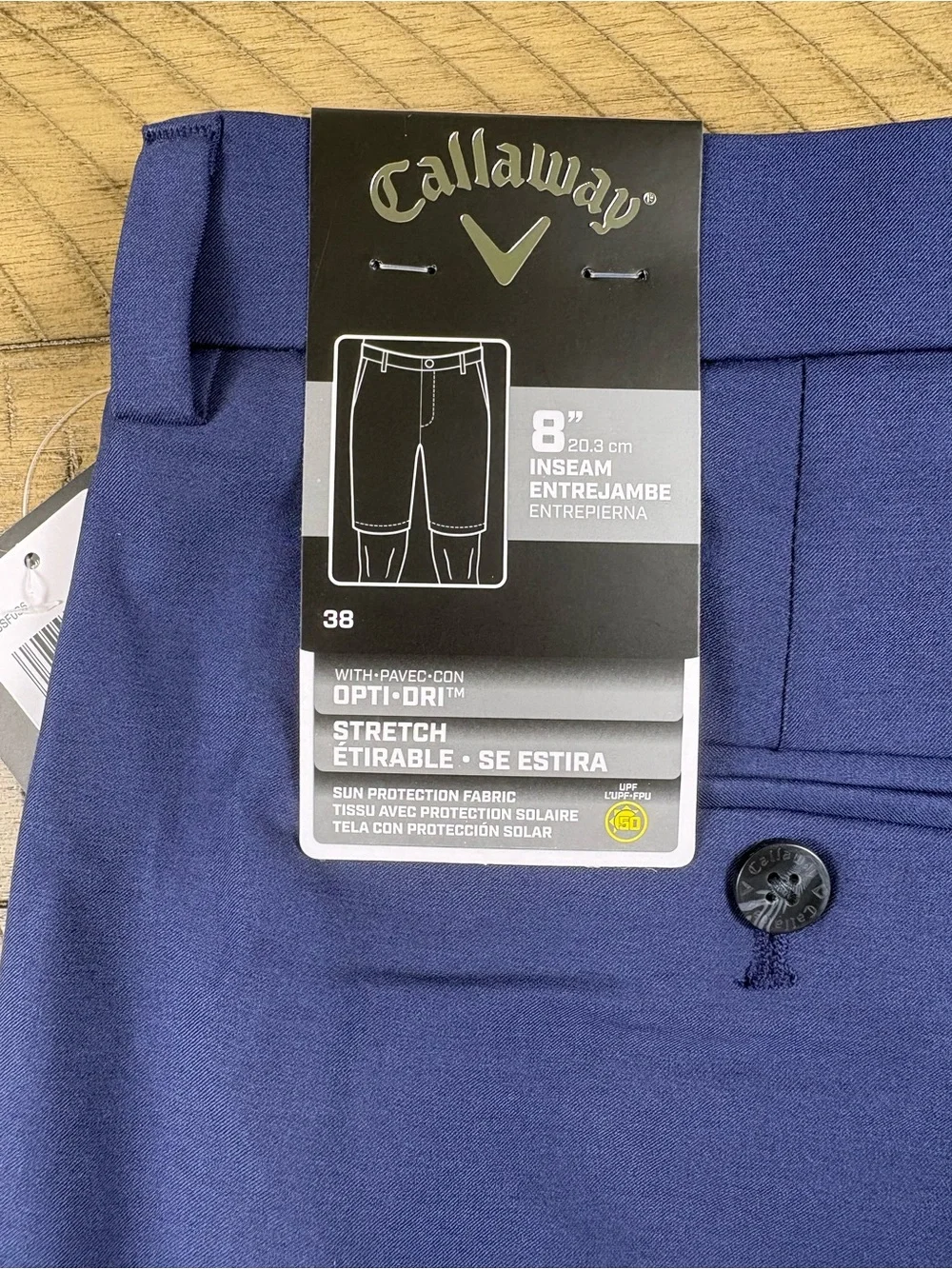 Callaway Men's Golf Shorts in Royal Blue